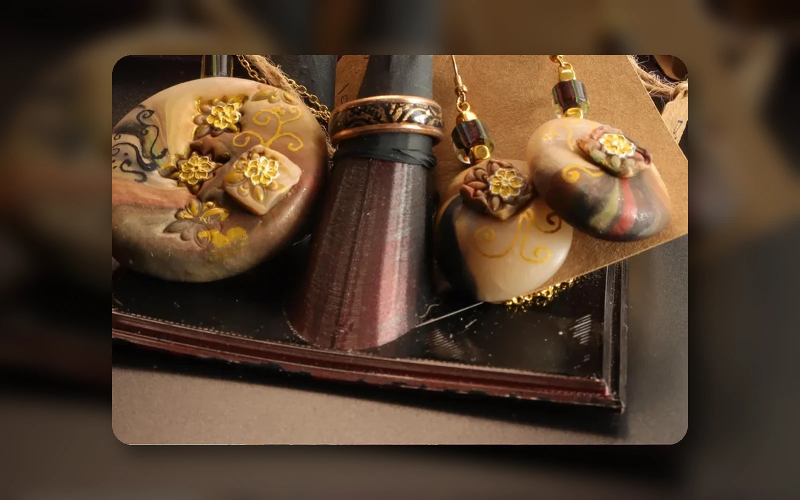 Devil n Dove handmade jewelry and mixed-media workshop collection